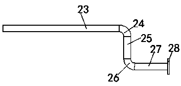 Inertial solid-liquid separation device powered by water flow