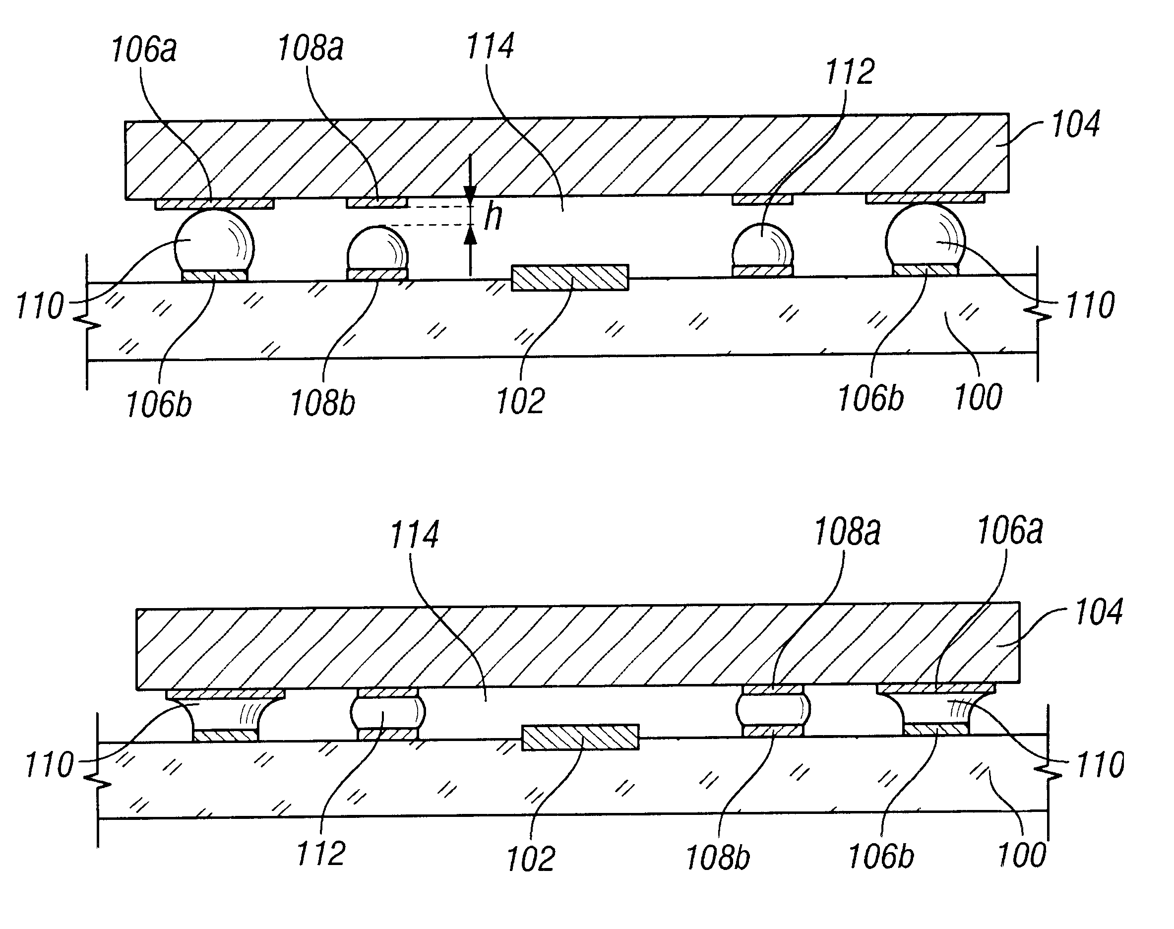 Method for forming a device having a cavity with controlled atmosphere