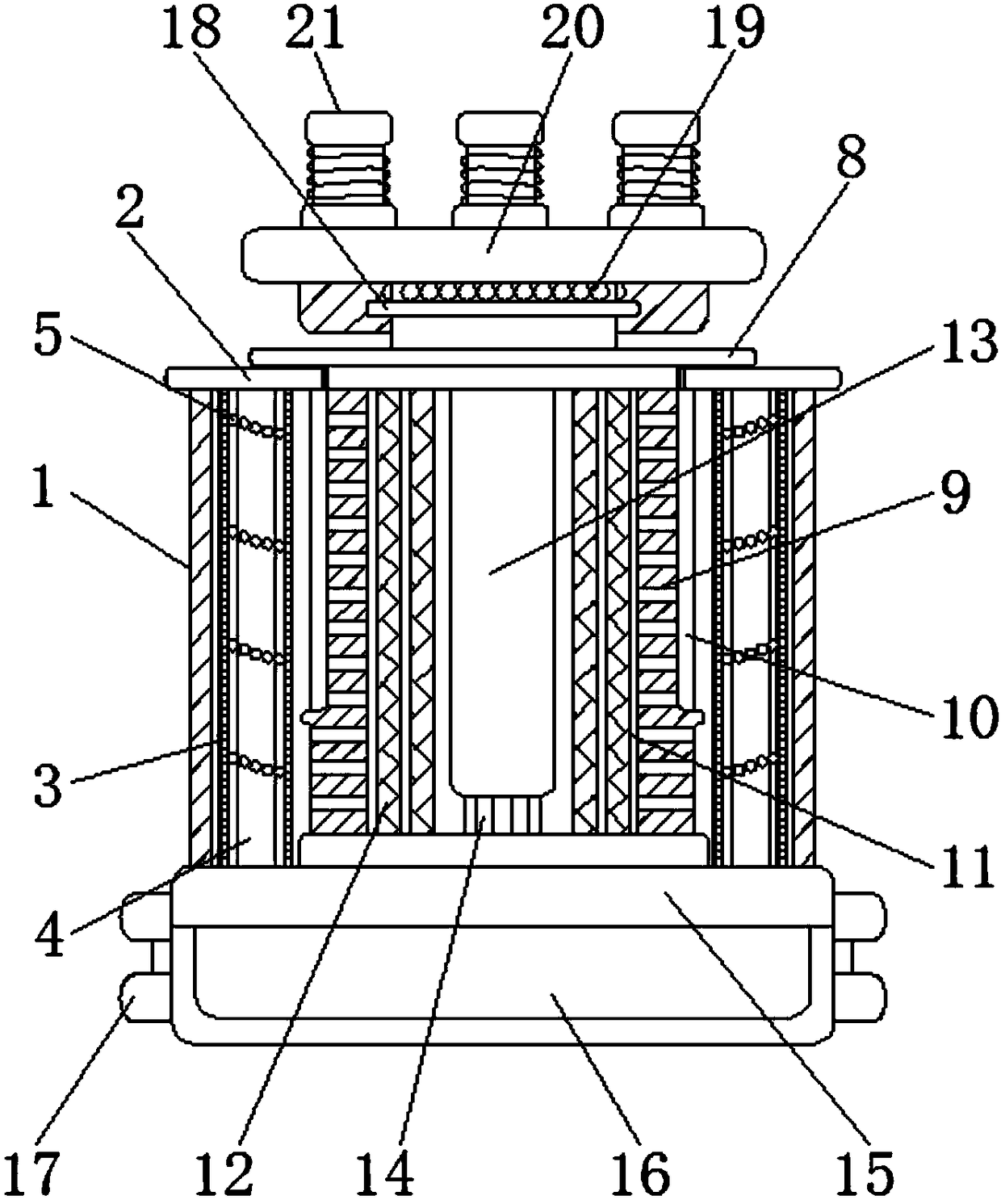 Double-layer drawable air filtration method