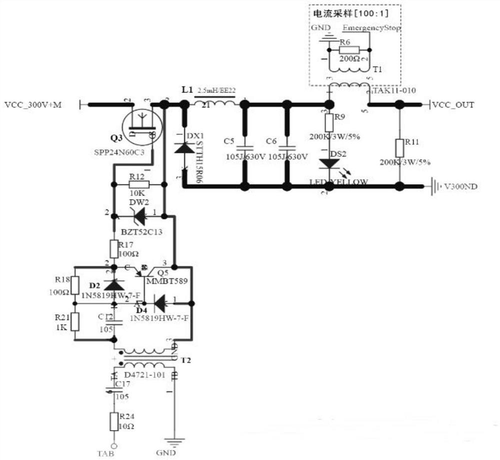 A kind of DC chopper voltage regulation circuit