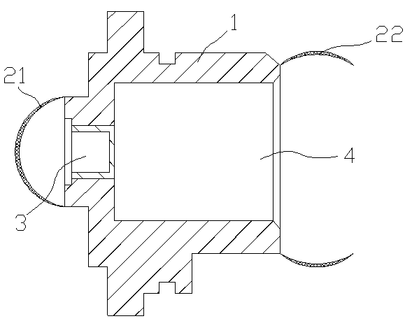 Dustproof structure of steering gear side cover