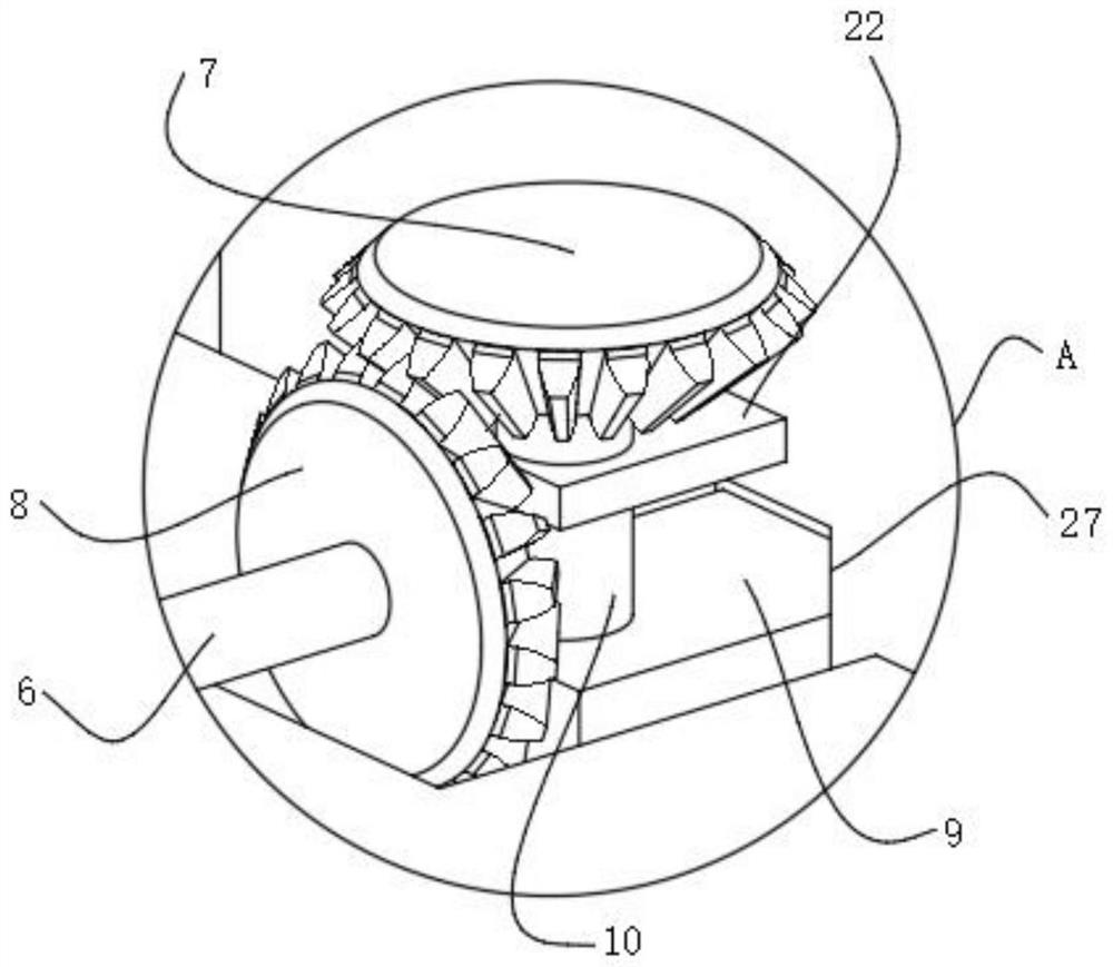 Good-stability grooving device with adjustable grooving depth for plastic part production