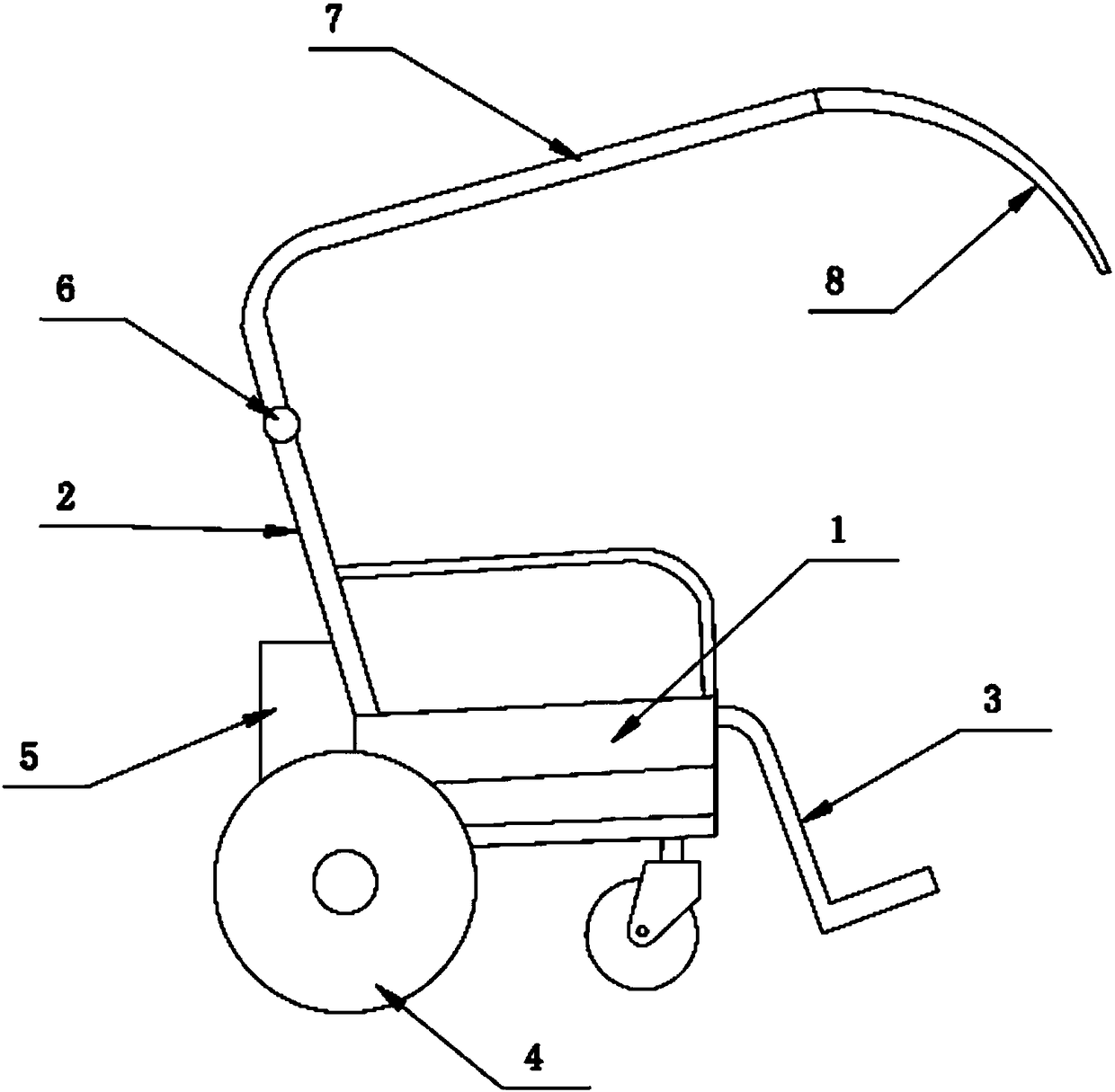 Electric wheelchair