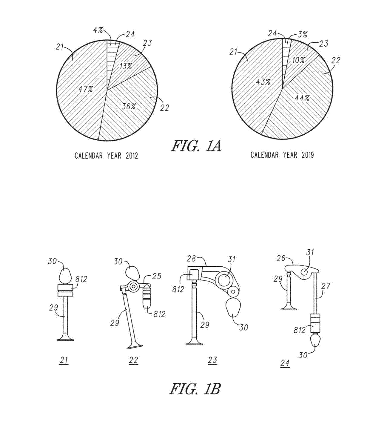 Latch interface for a valve actuating device