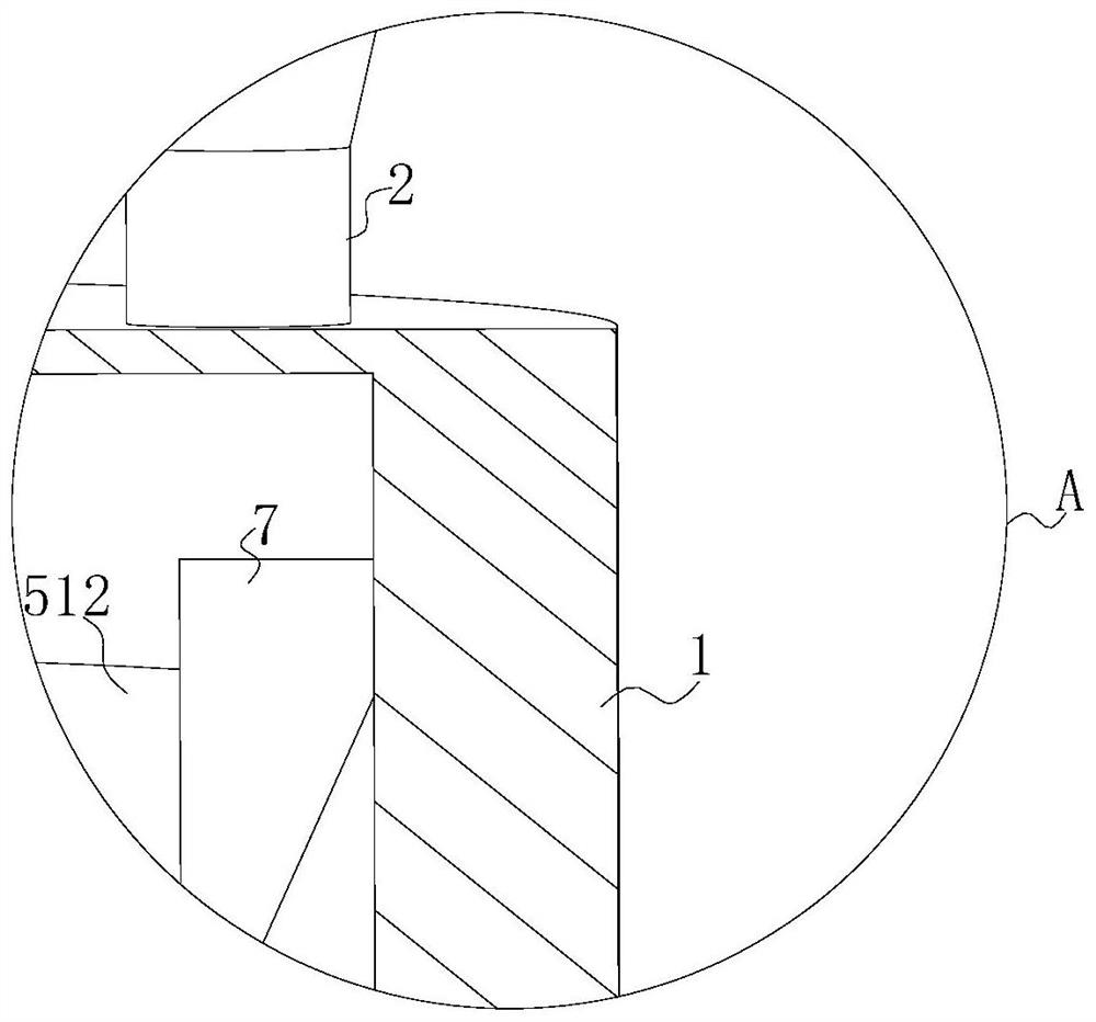 Treatment system for drying procedure of powdery fireproof coating