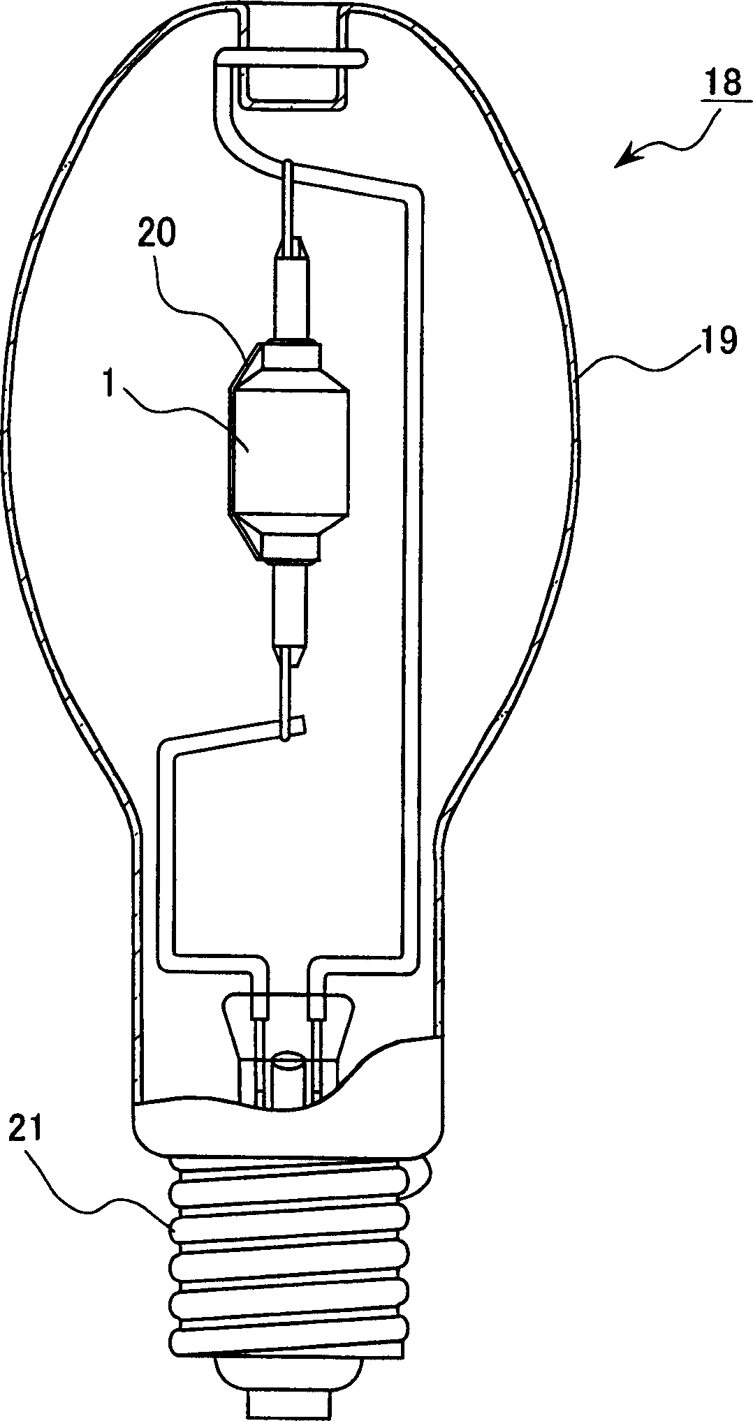 Metal halide lamp