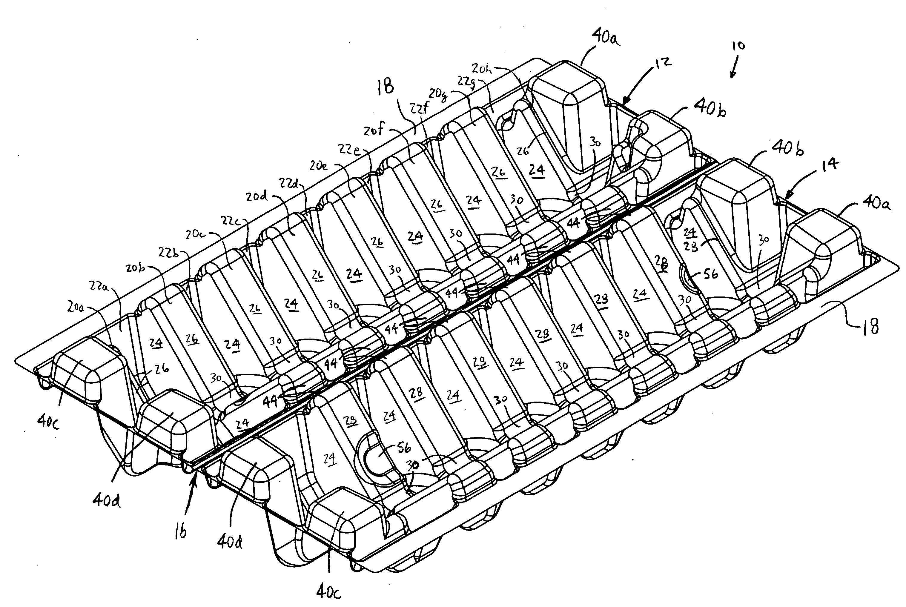 Articulating dunnage and method of use