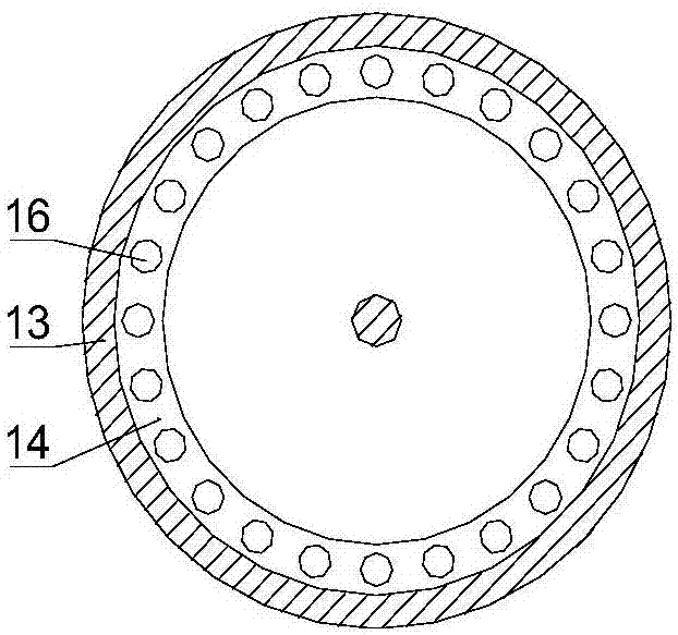 Circulation and decoloration device for epoxy type plasticizer production and processing