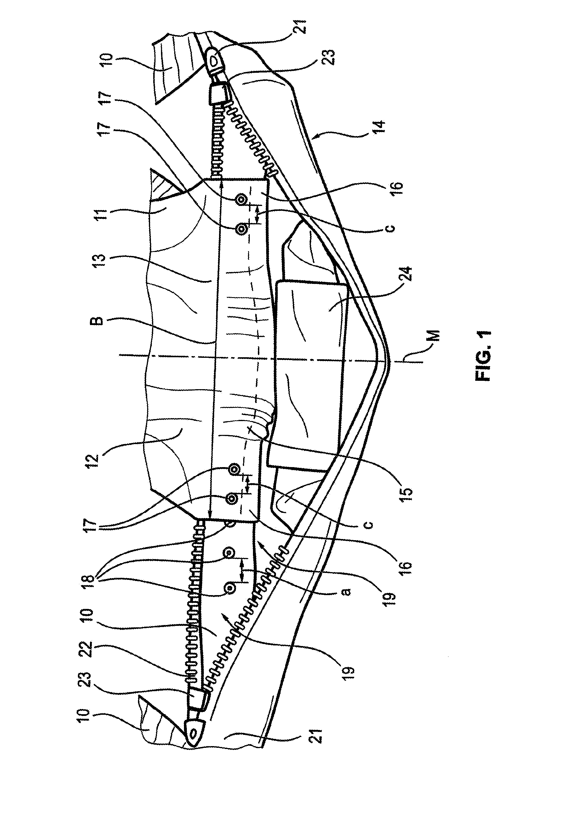 Carrying device for a baby or small child