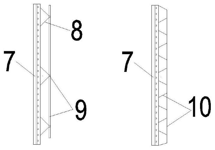 Novel assembly type heat preservation externally-hung wallboard