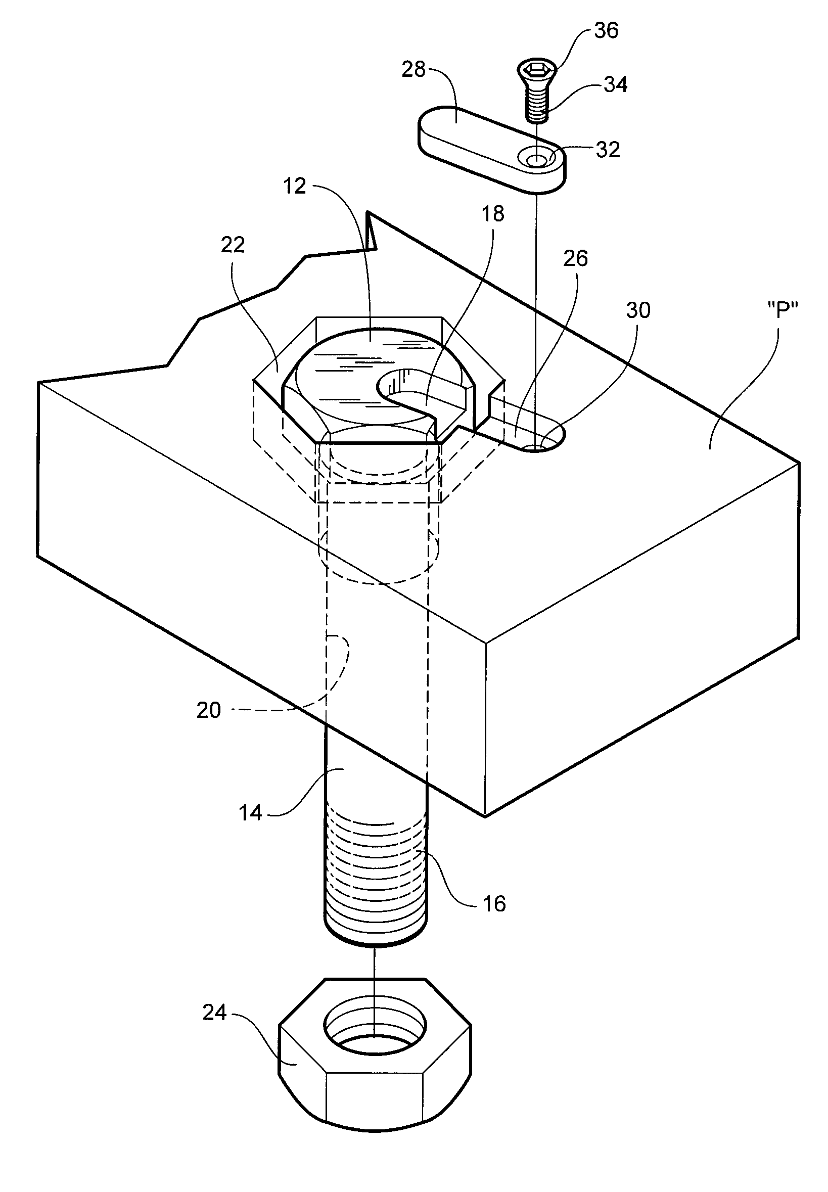 Fastener system, fastener system article, and method