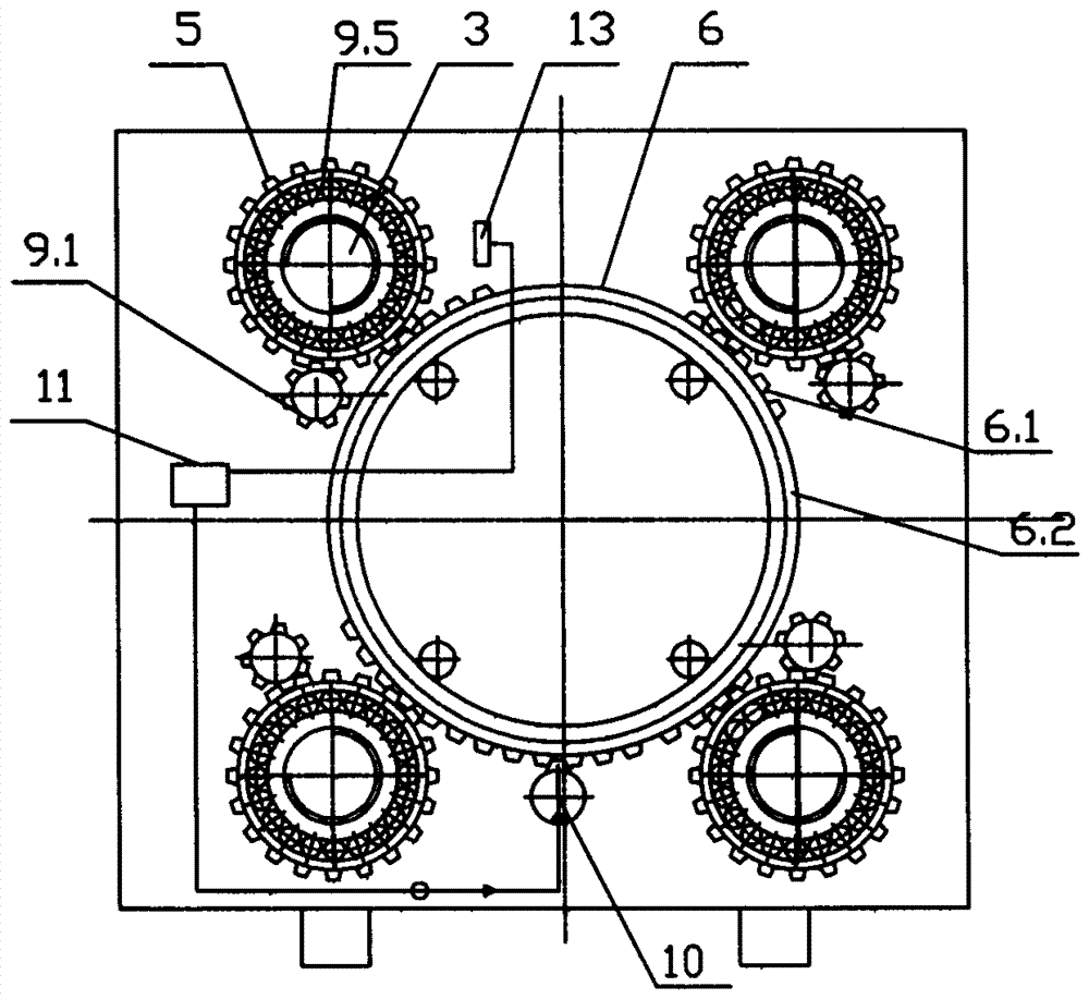 Mold Opening and Closing Method of Clamping Mechanism of Self-locking Two-platen Machine