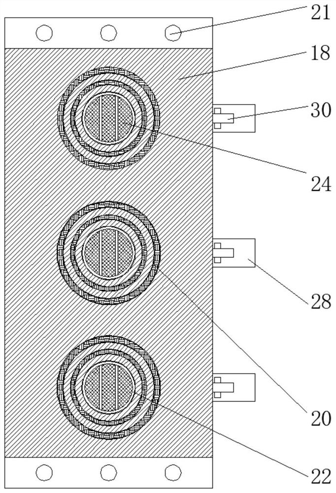 An external confluence valve for mobile hydraulic power station