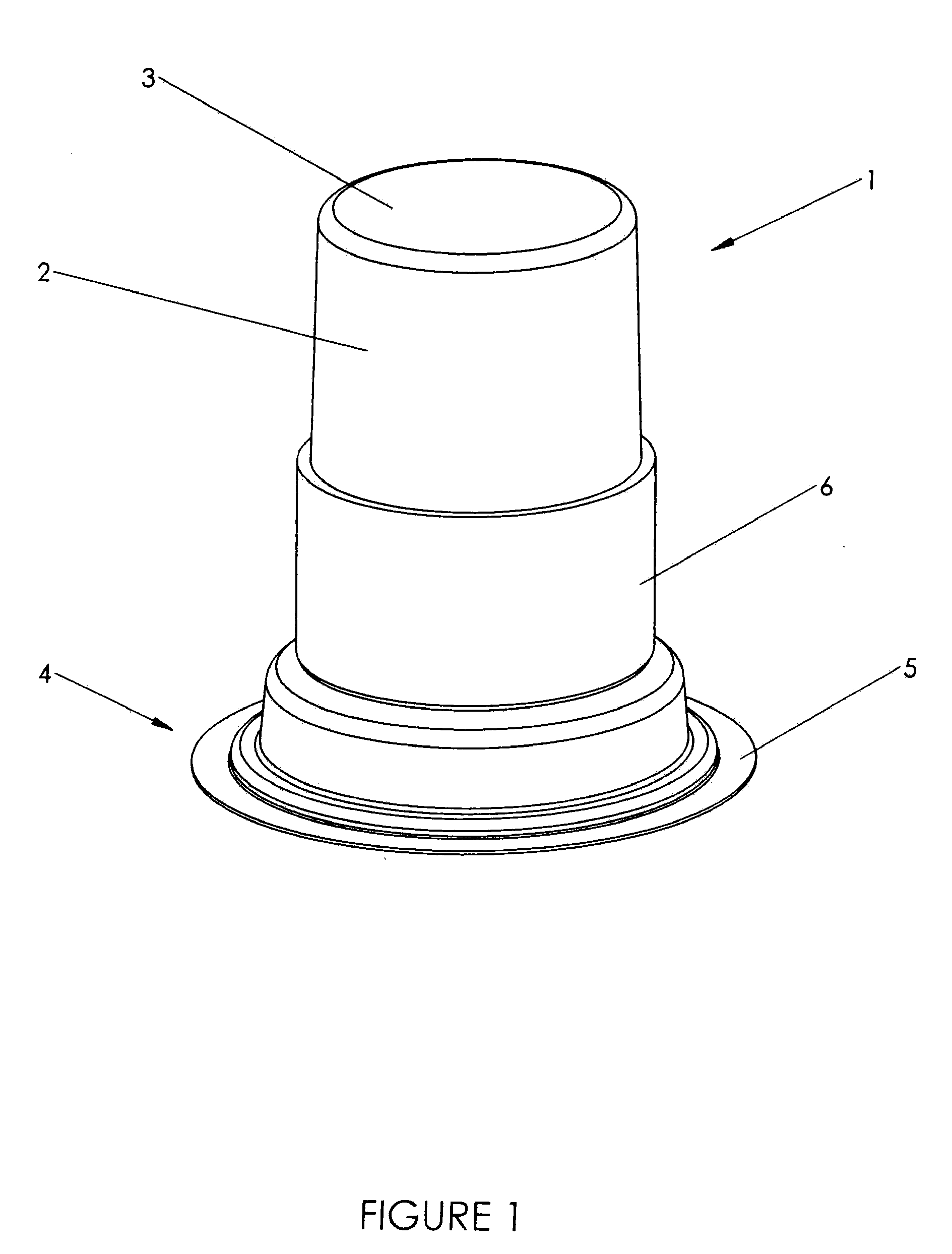 Method for adding a fusible material to a container wall