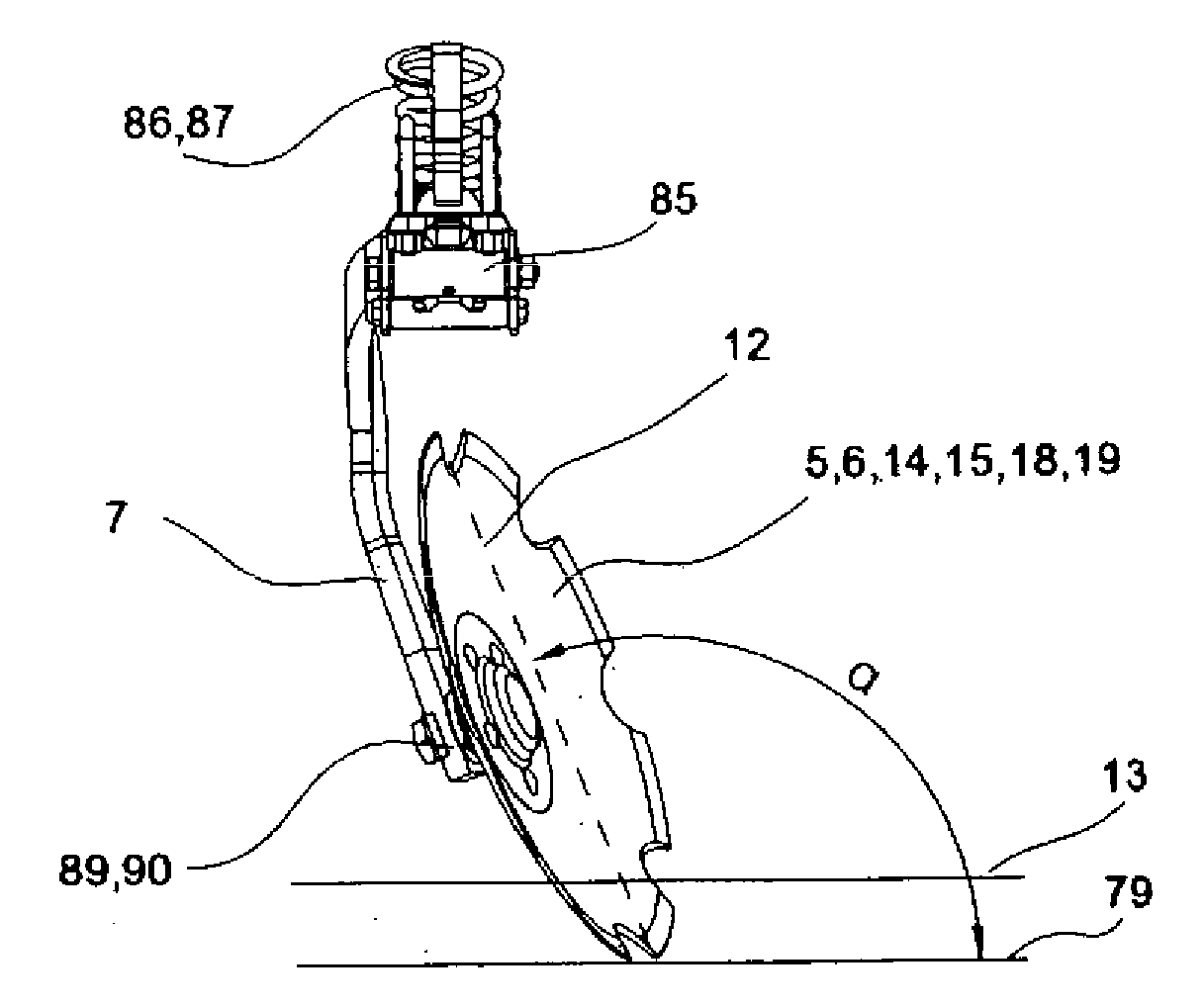 Soil cultivation device