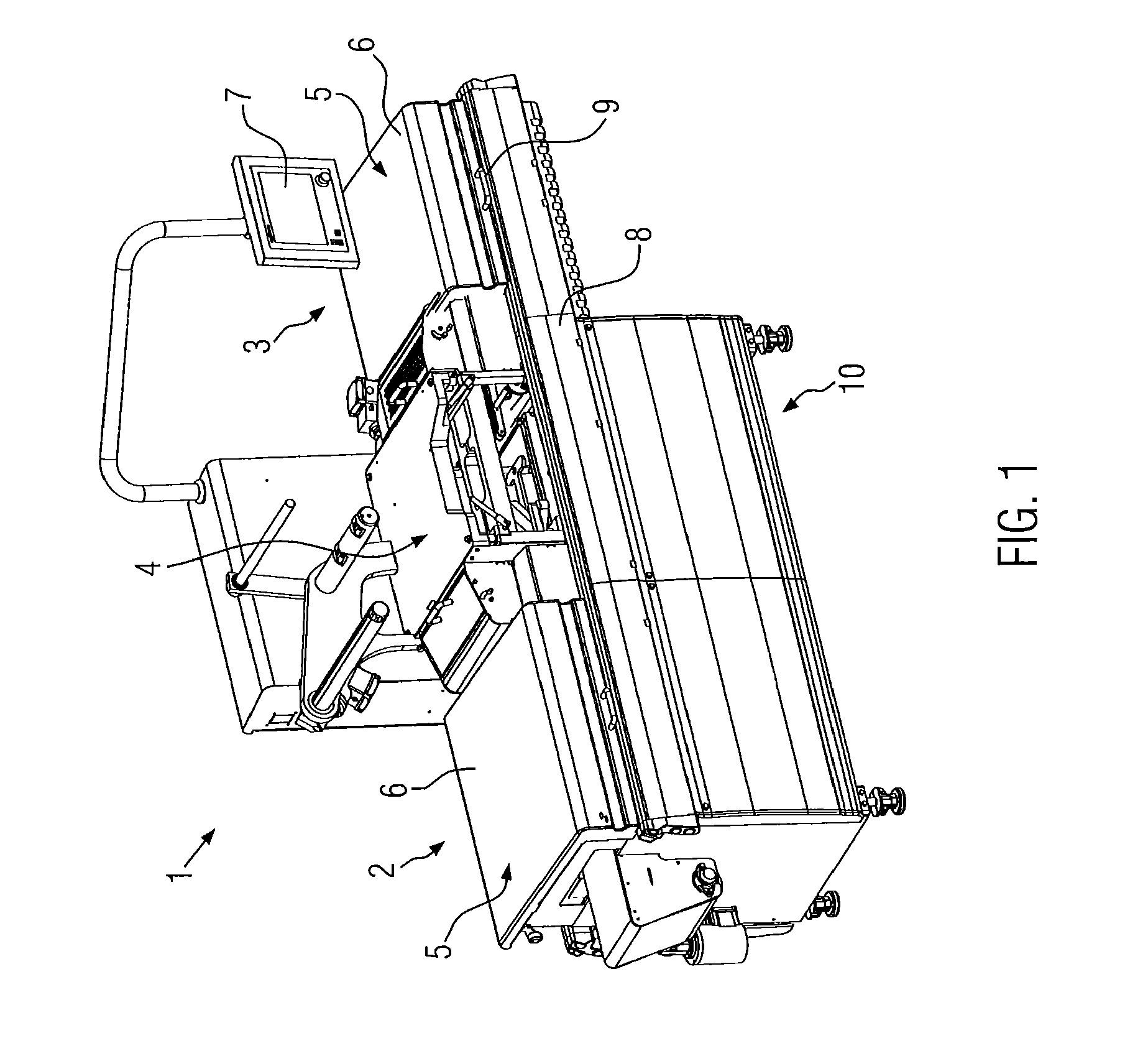 Packaging Machine with a Protective Device and Method