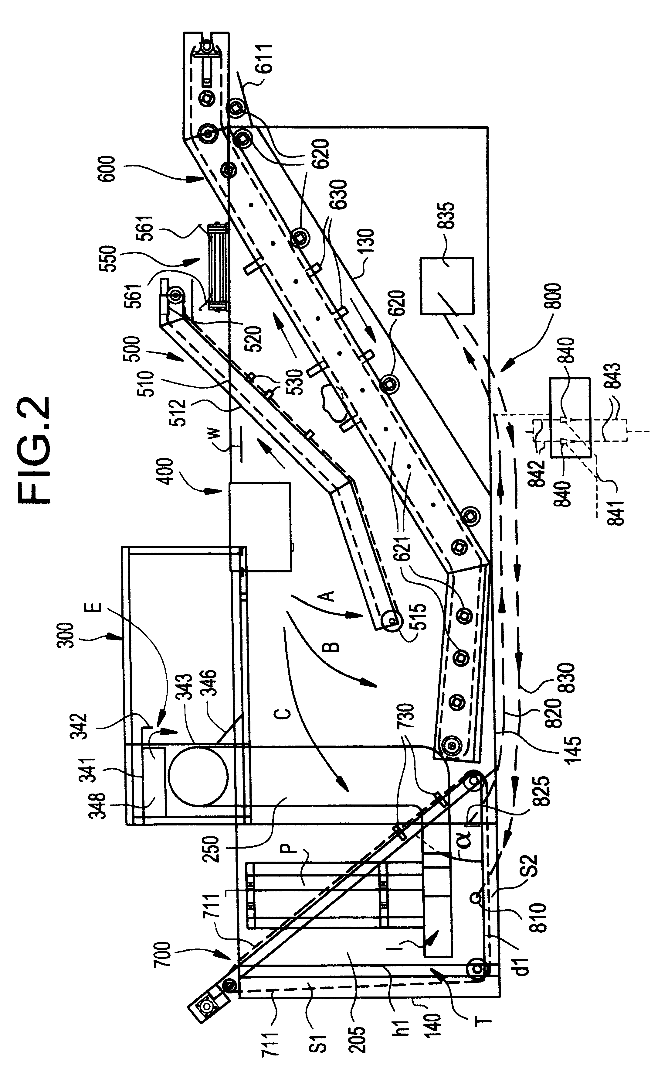 System for debris elimination and item separation and method of use thereof