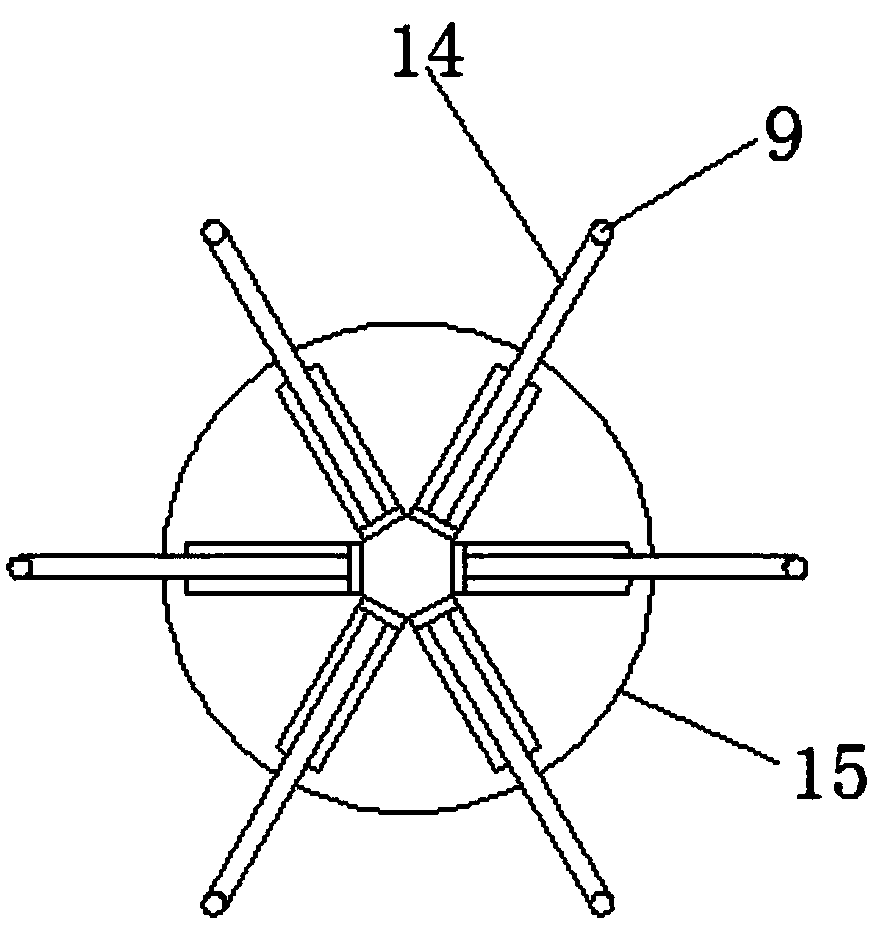 Mechanical arm provided with flexible gripping device