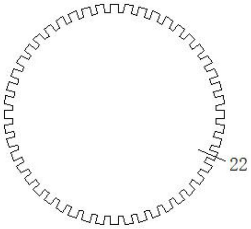 Overturning device for pot-stewed meat sausage processing