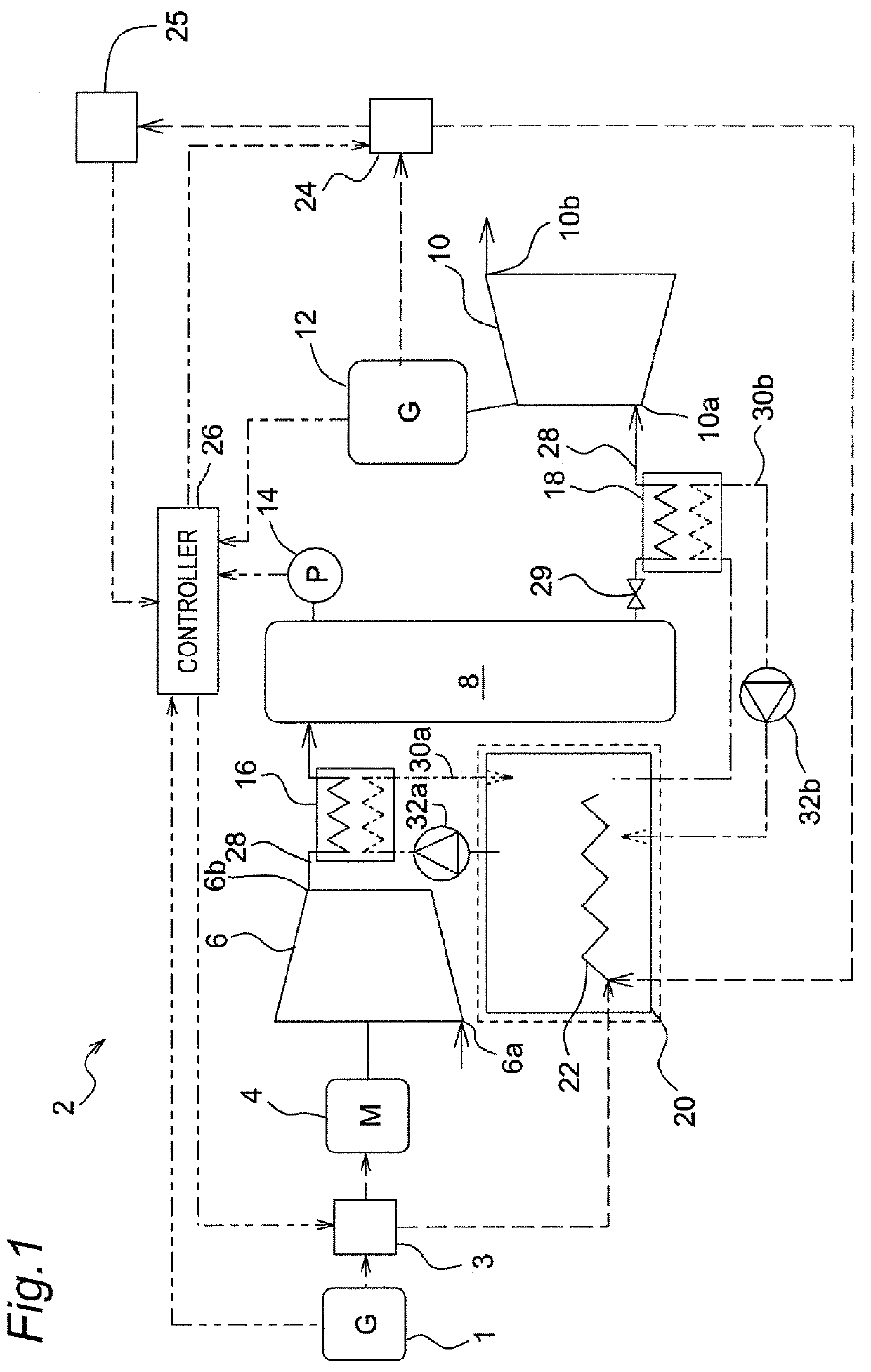 Compressed air energy storage power generation device and compressed air energy storage power generation method