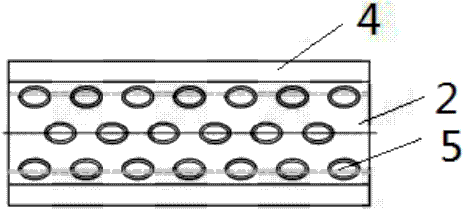 Transmission drum with surface covered with ceramic