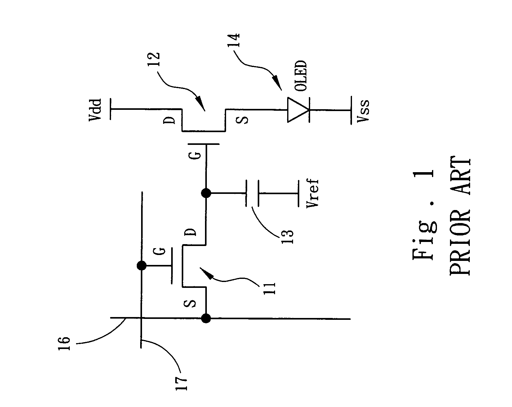 Method of improving the stability of active matrix OLED displays driven by amorphous silicon thin-film transistors