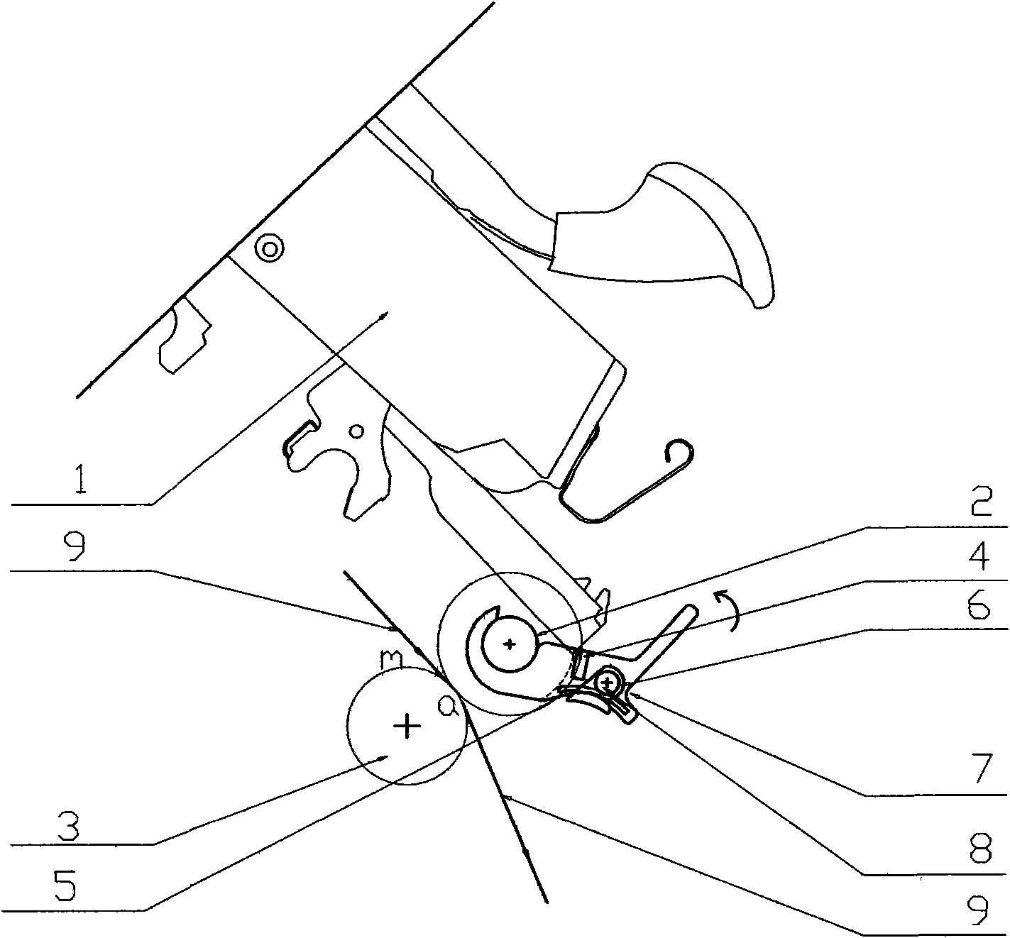 Single spindle type solid compact spinning