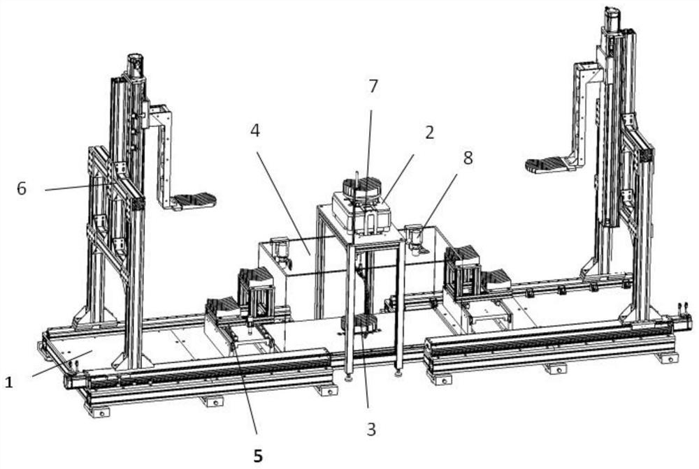 A device for measuring the volume of weights