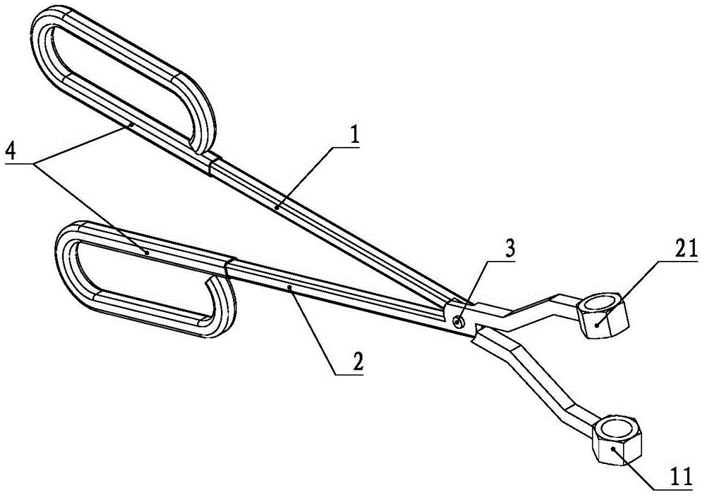 Clamp type detecting and sampling device for animal skin sample