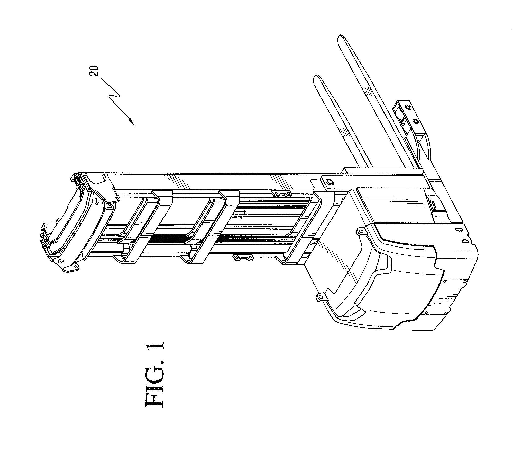 Lift arrangement of a lift truck with mast damping devices and lift truck