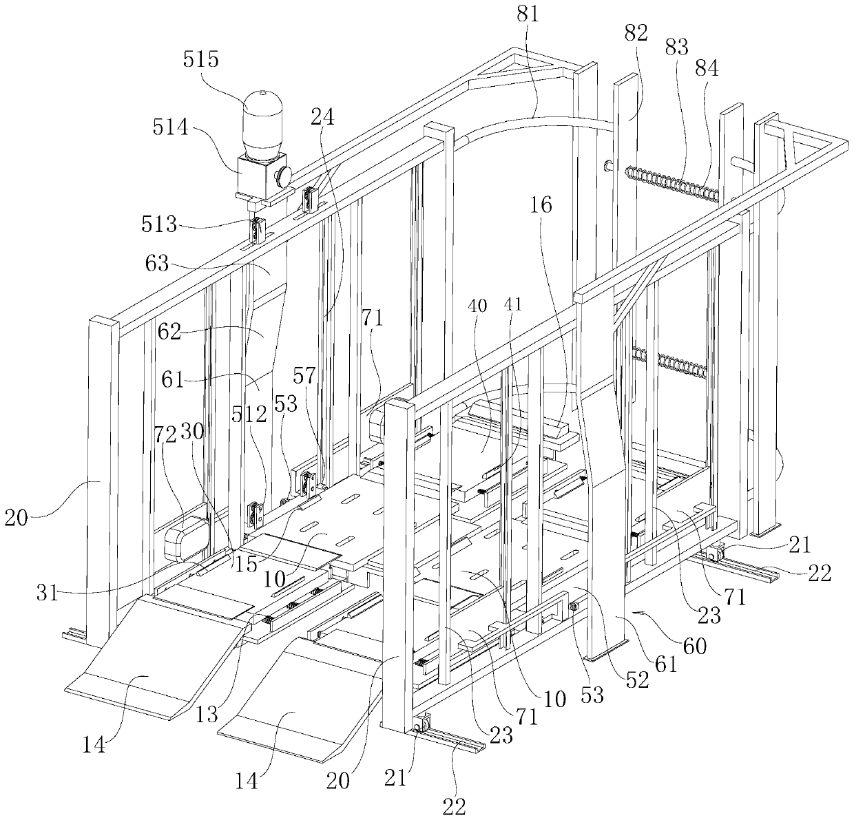 Household small three-dimensional parking garage