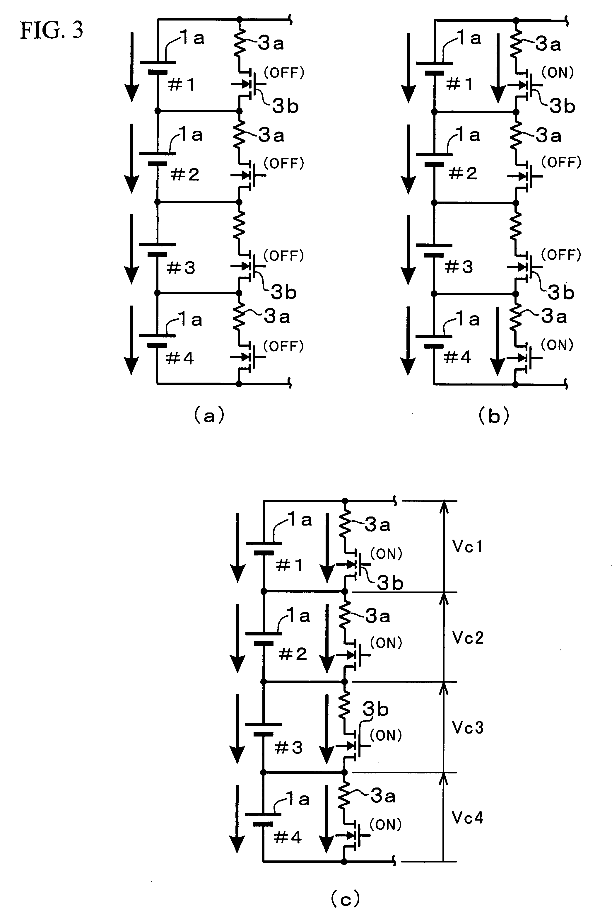 Device for balancing cell voltage for a secondary battery