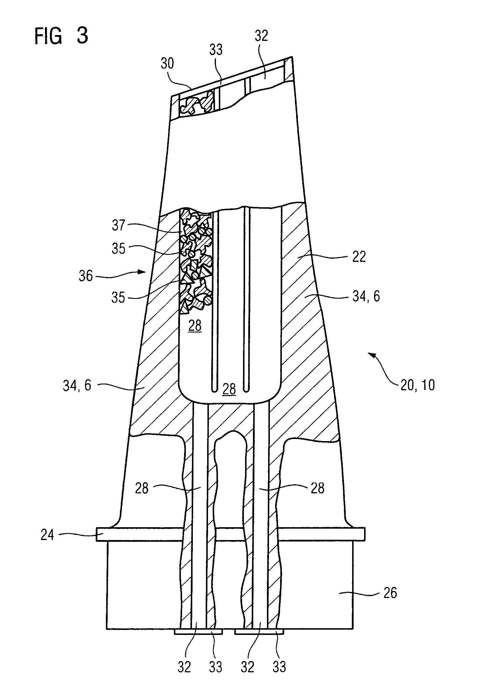 High-temperature component for a turbomachine, and a turbomachine
