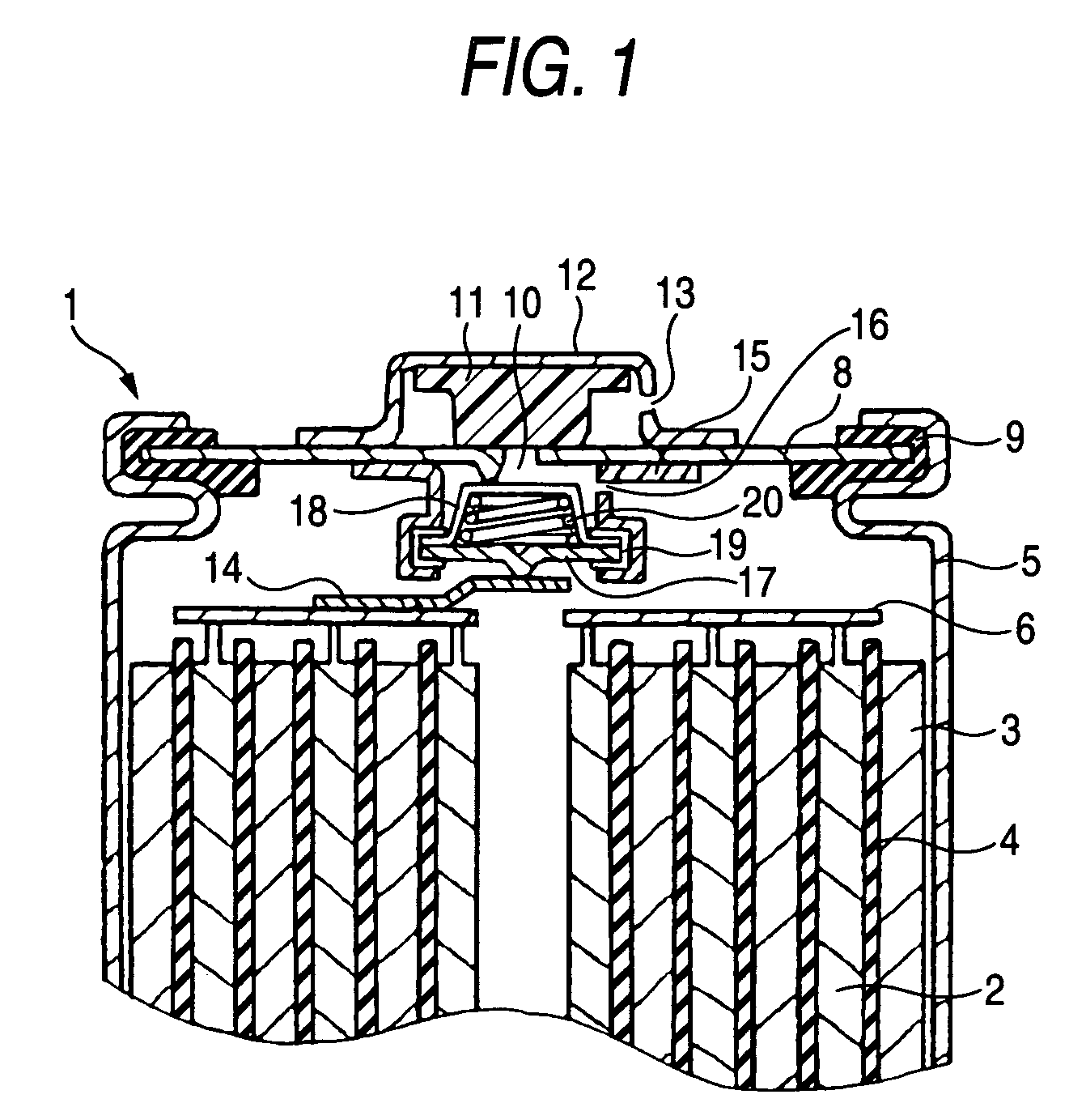 Sealed alkaline storage battery, electrode structure and charging method for the same, and charger for sealed alkaline storage battery