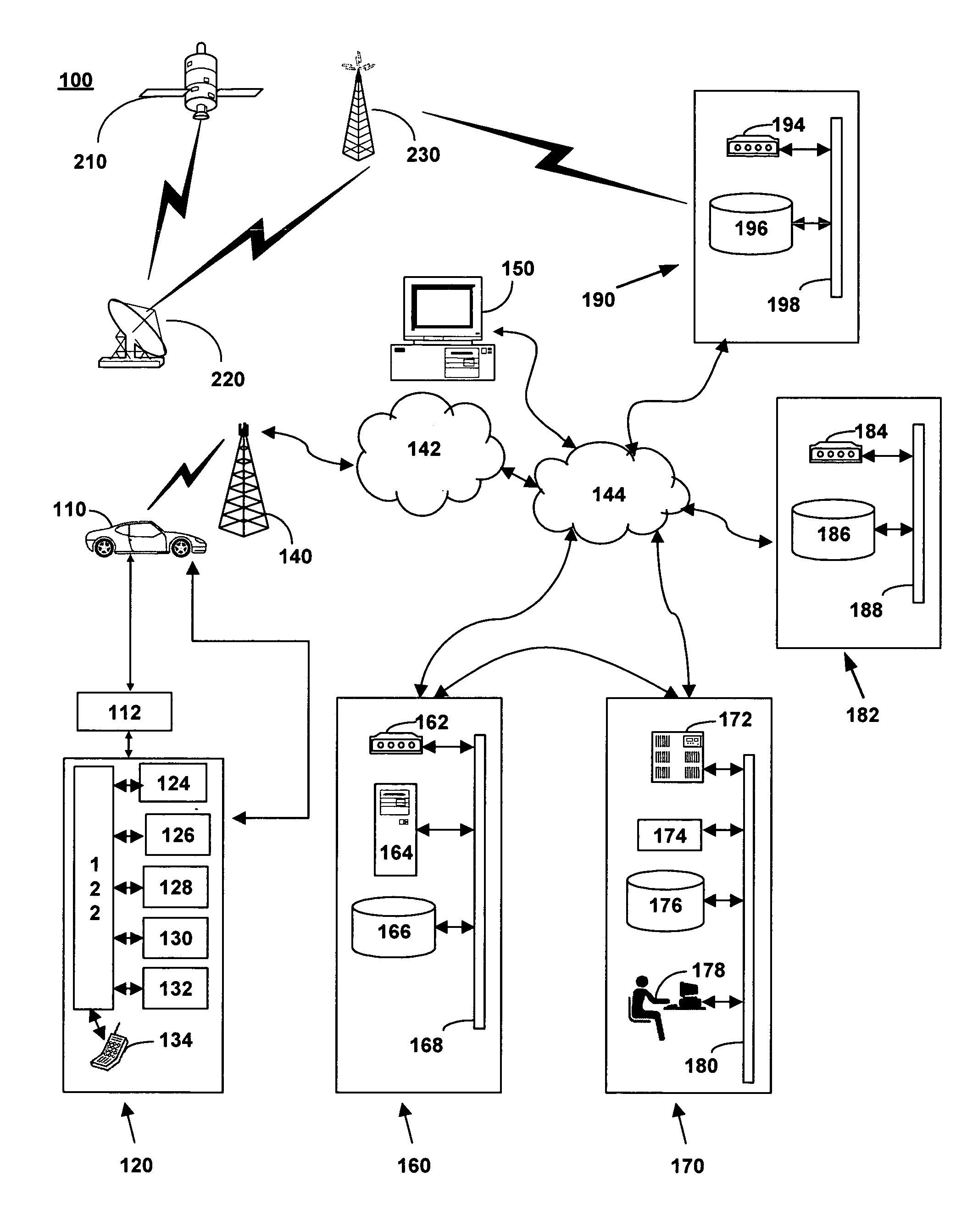 Method for providing weather information to a mobile vehicle