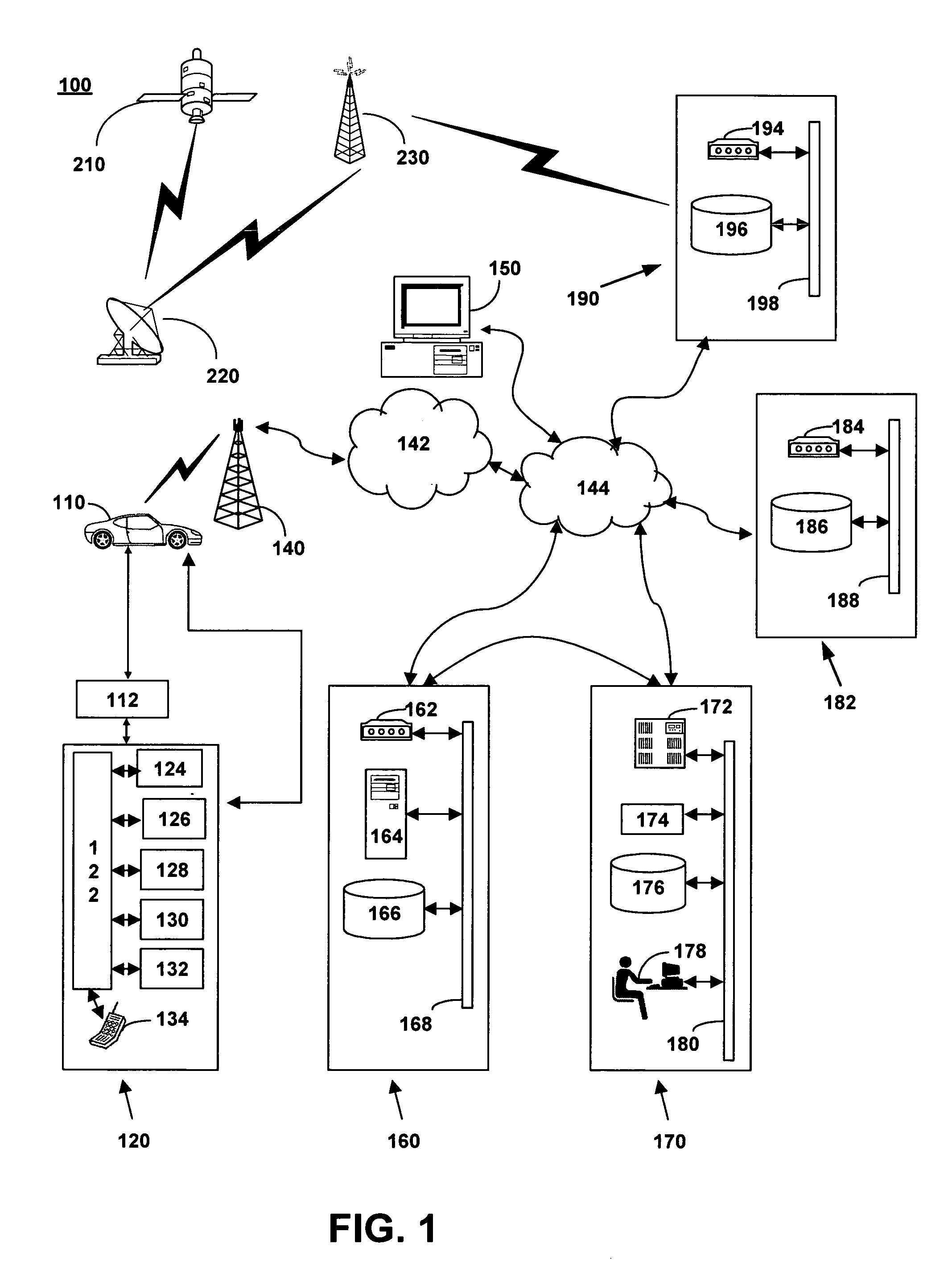 Method for providing weather information to a mobile vehicle