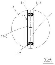 Driving mechanism on both sides of the frame of a parking equipment