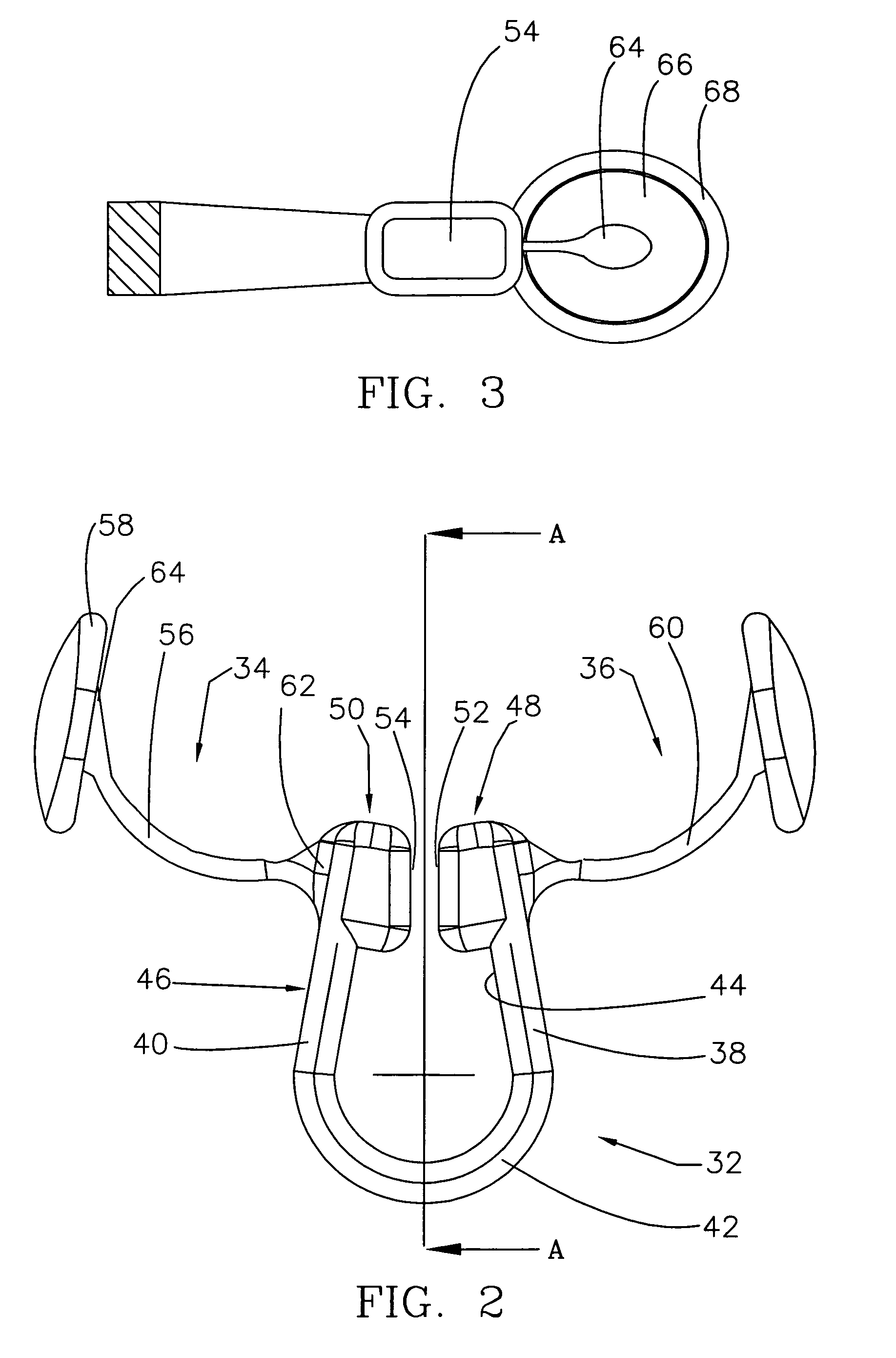 Internal nasal dilator and delivery mechanism