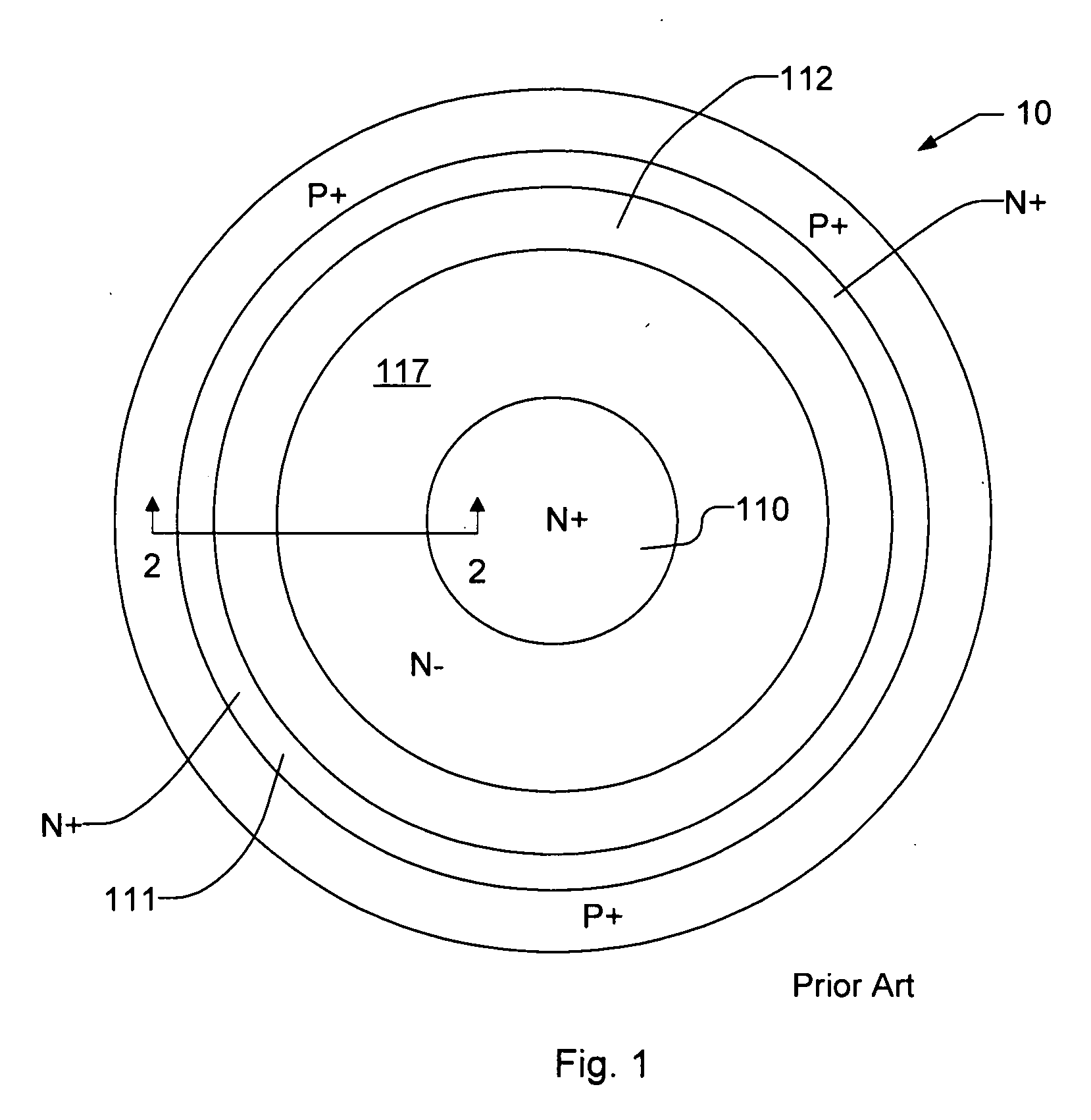 Method of fabricating high voltage semiconductor devices with JFET regions containing dielectrically isolated junctions