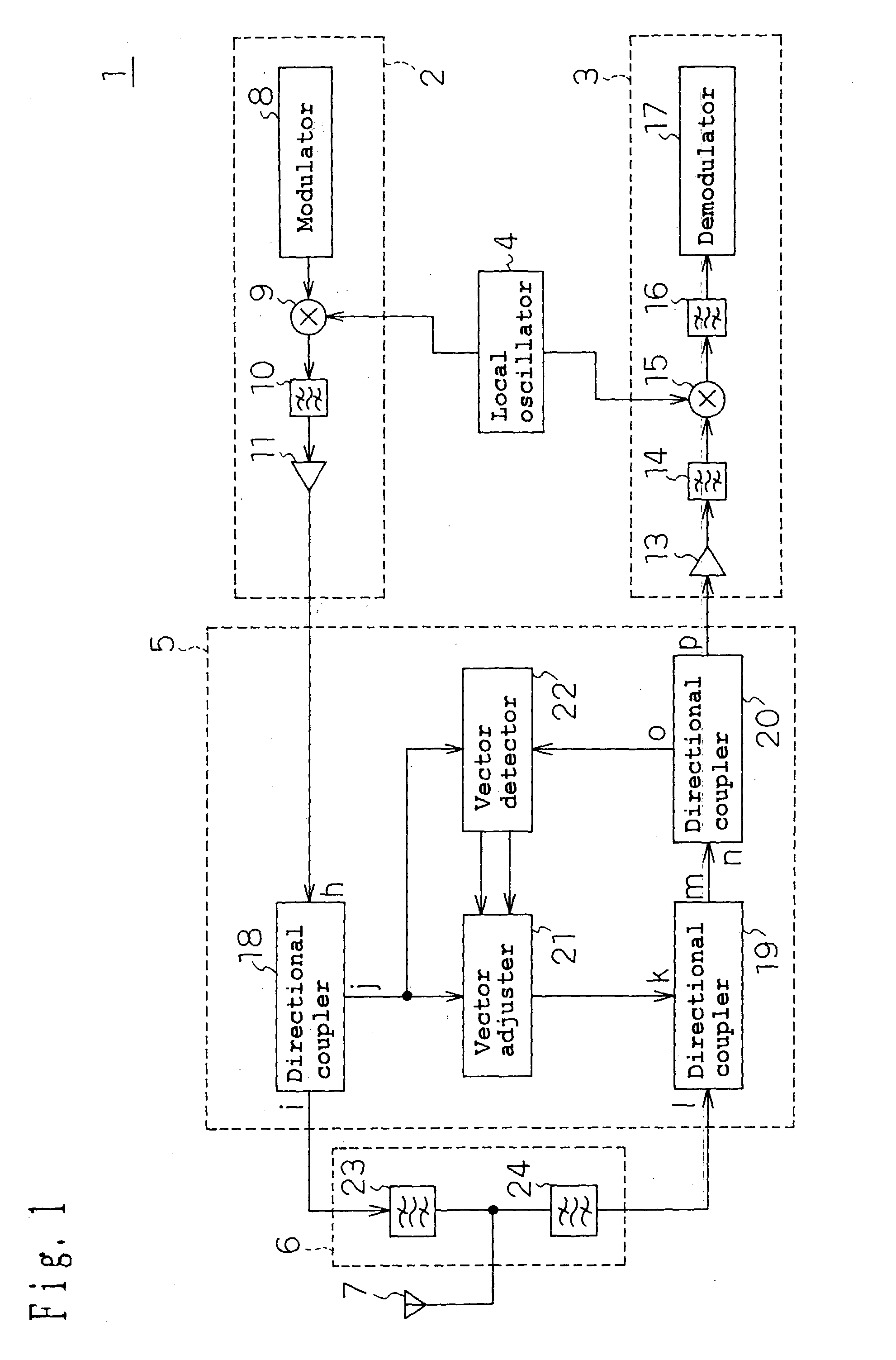 Radio interference suppression circuit and method, antenna multiplexer, transceiver circuit, and communication apparatus