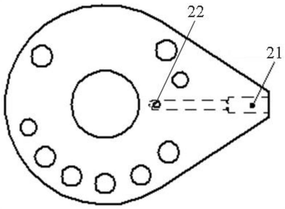 Compressor pump body structure and compressor