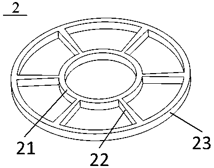 Cryogenic-liquid forced cooling cable structure
