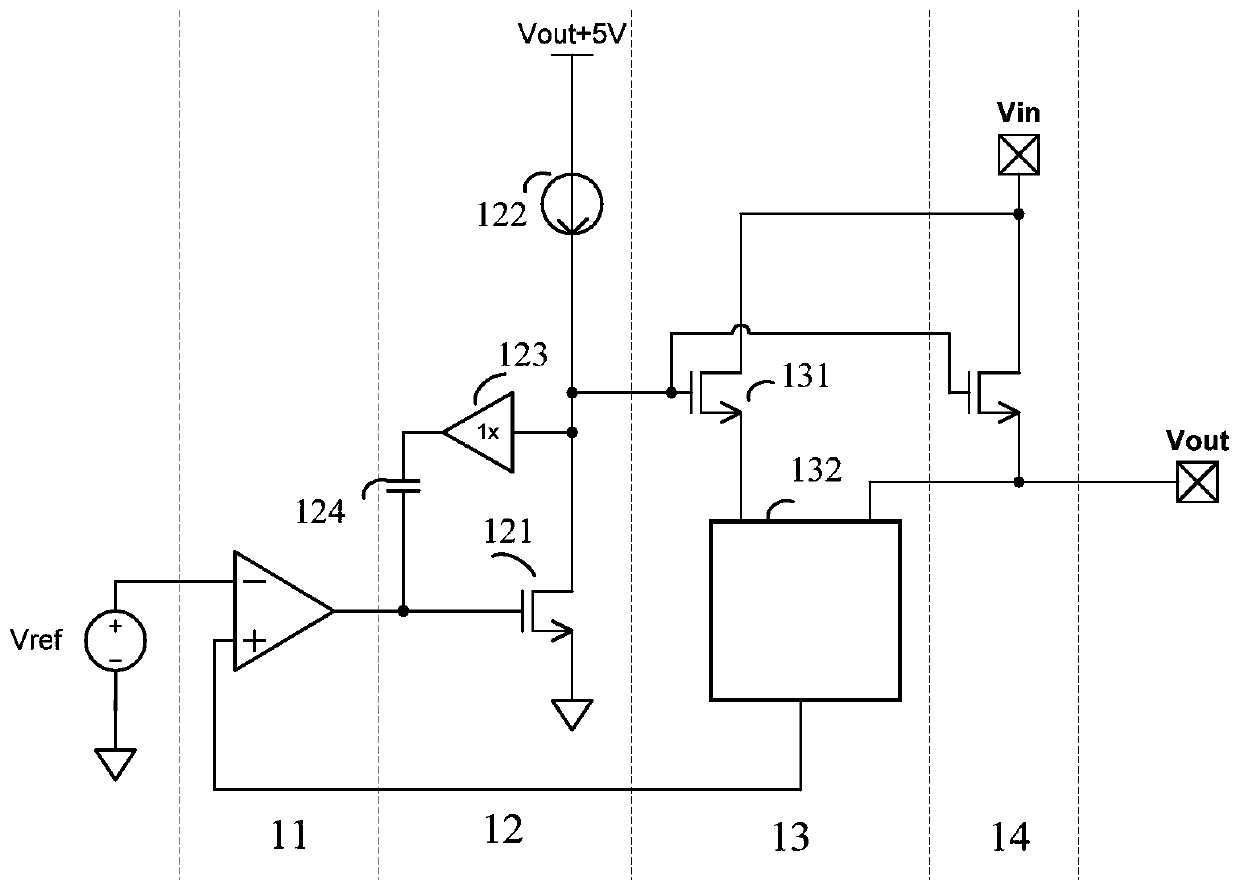 A linear low dropout constant current source circuit and common source amplifier