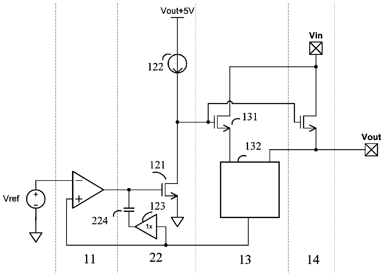 A linear low dropout constant current source circuit and common source amplifier