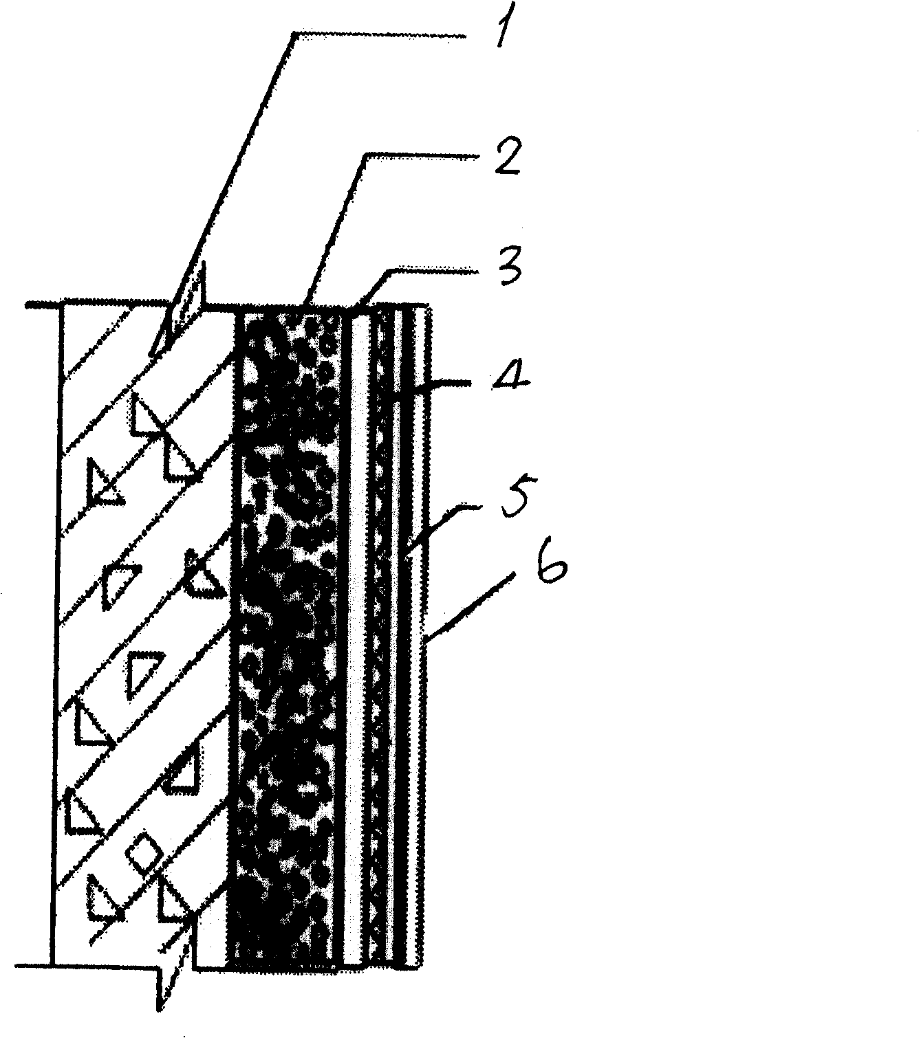 Method for making self-temperature-regulating phase-change heat-insulation wall and product thereof