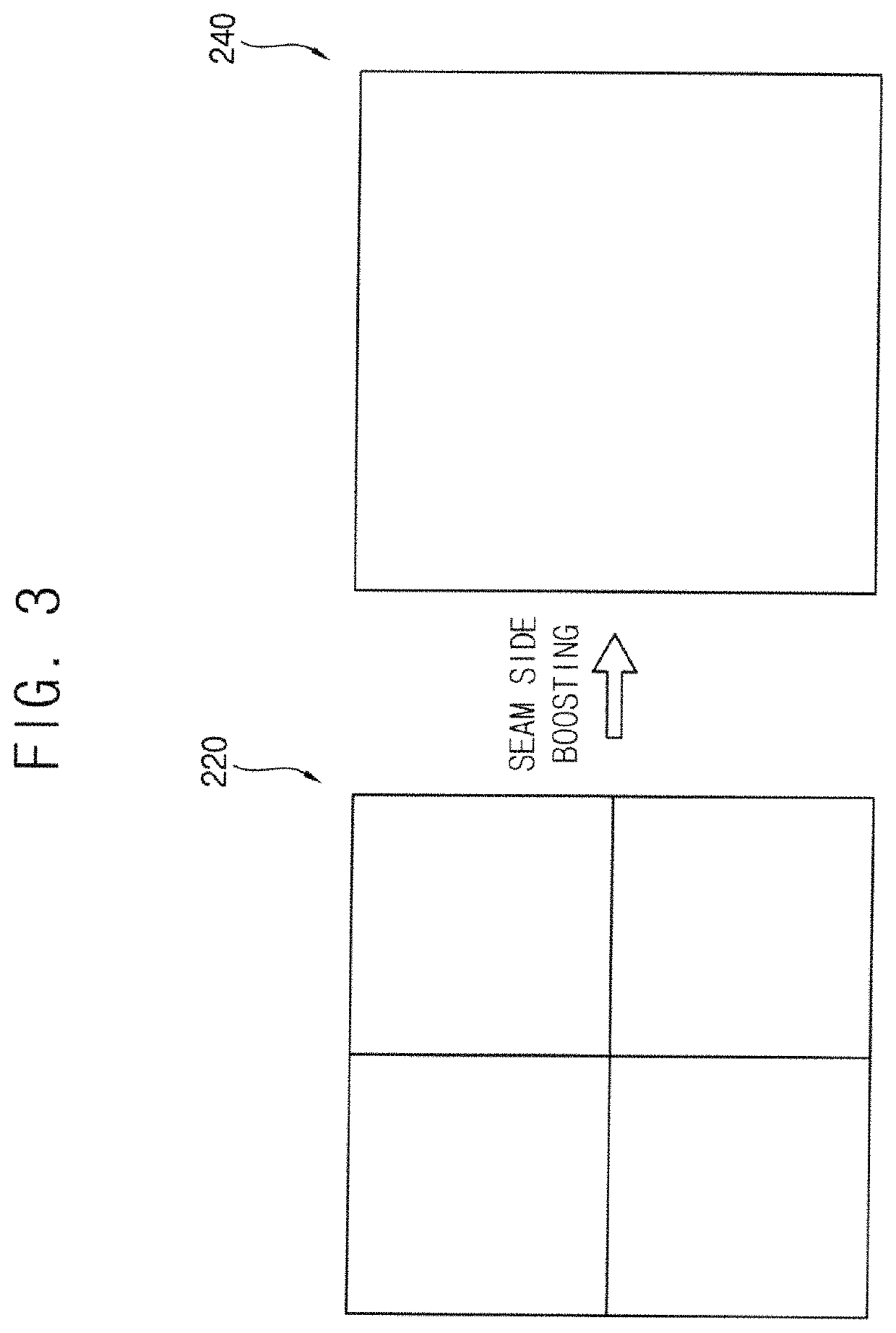 Tiled display device having a plurality of display panels