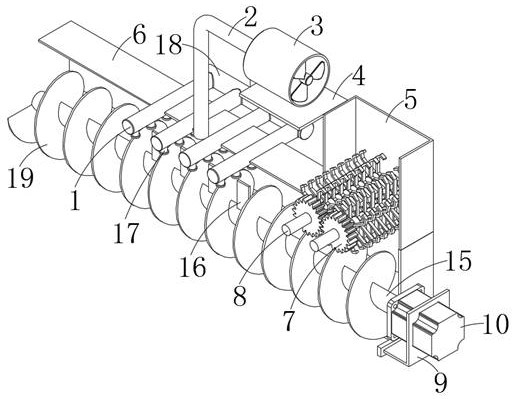 Microbial remediation device for treating soil with soil-borne diseases