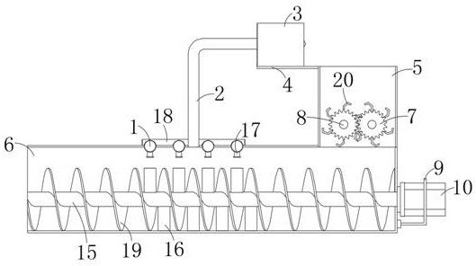 Microbial remediation device for treating soil with soil-borne diseases