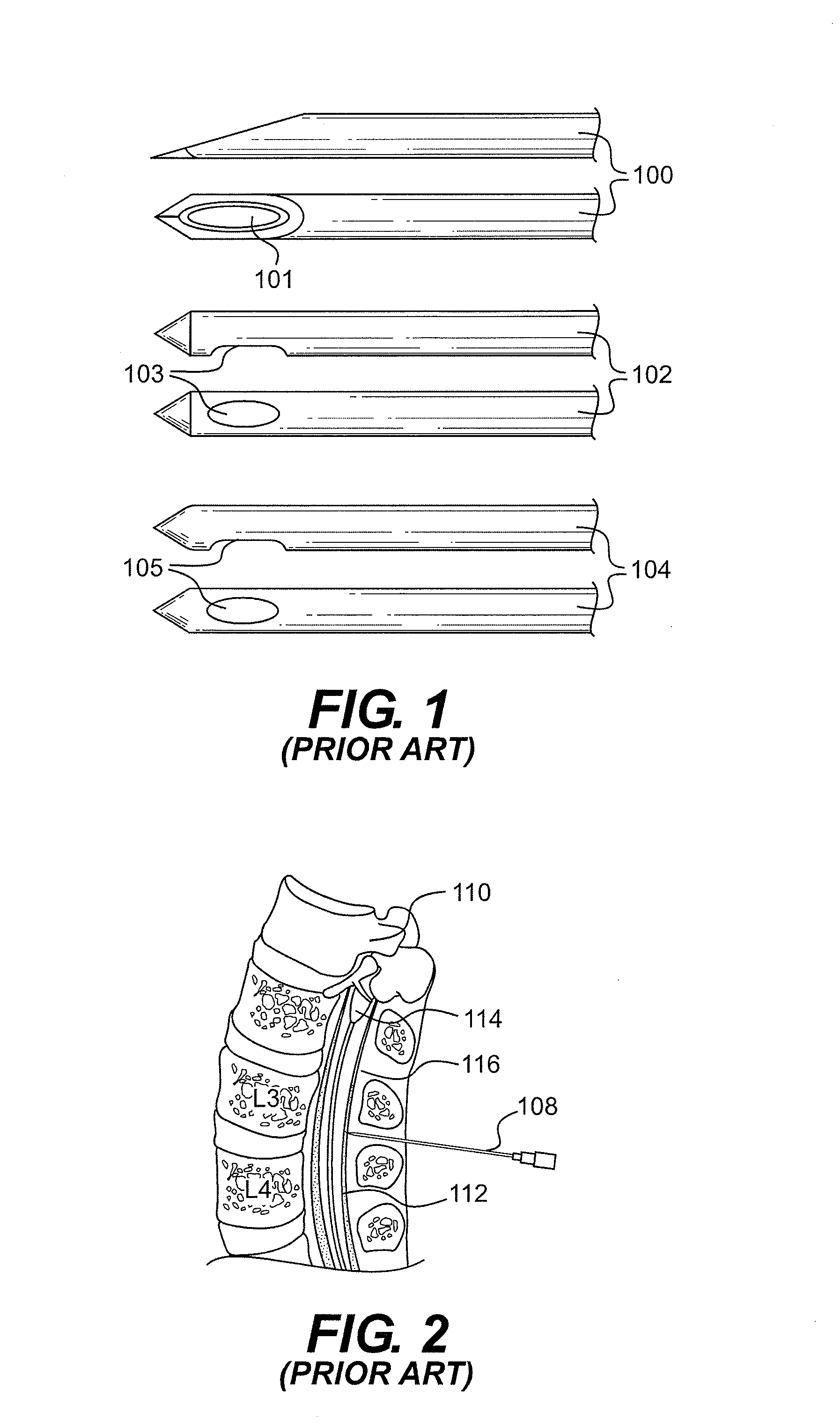 Lumbar puncture detection device