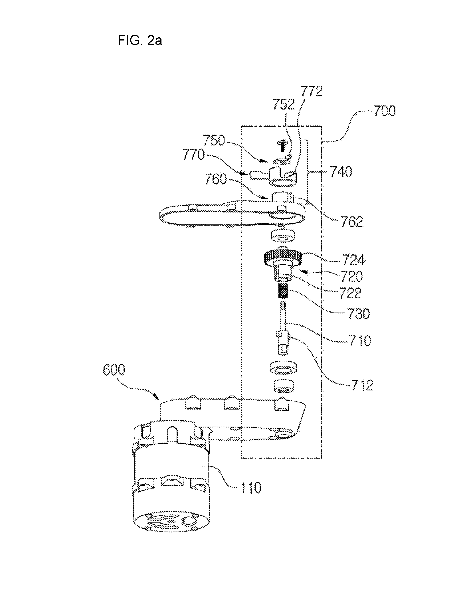 Upper powered type juice squeezing extractor